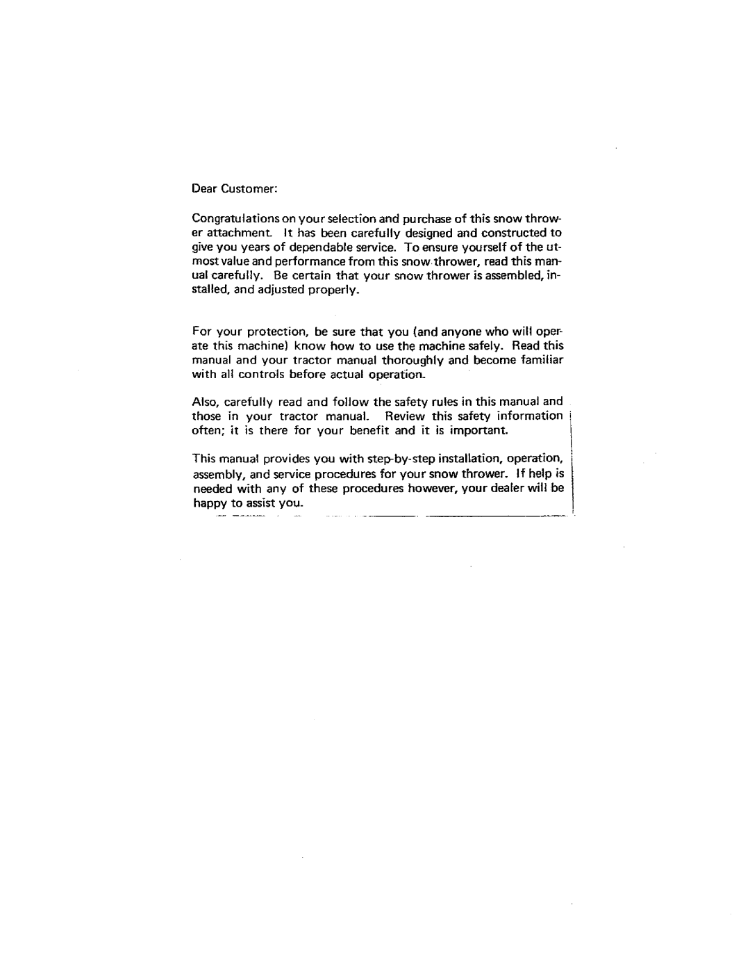 Snapper 1690034 manual 