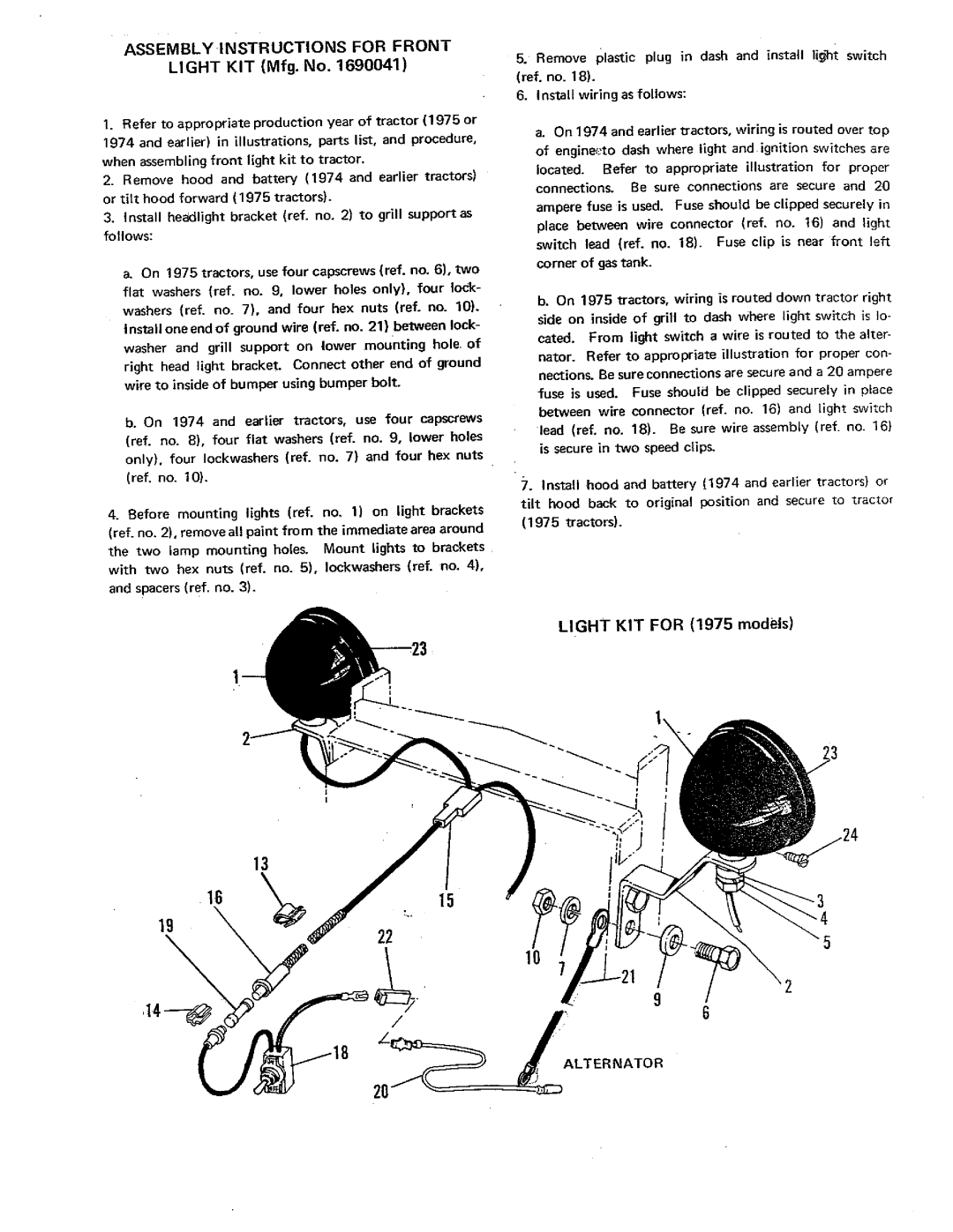 Snapper 1690041 manual 
