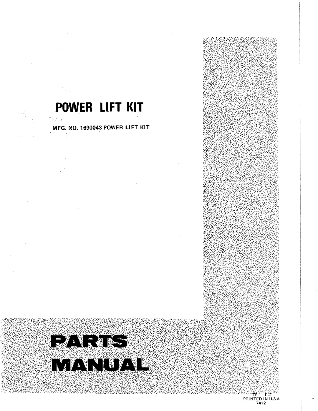 Snapper 1690043 manual 