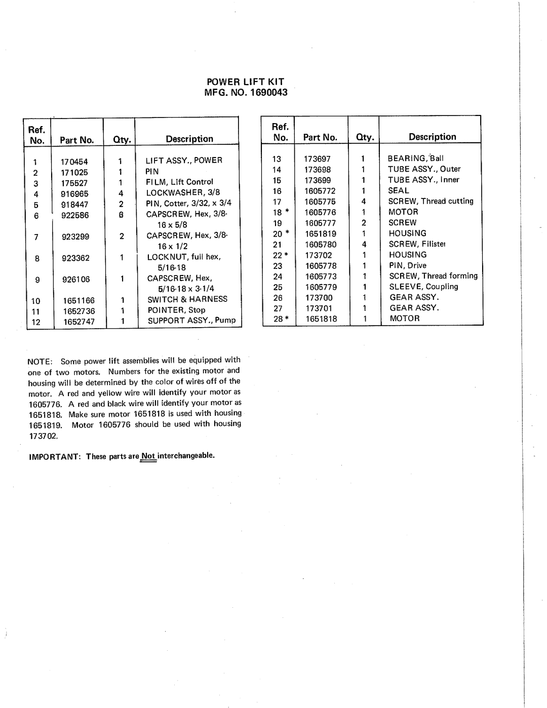 Snapper 1690043 manual 