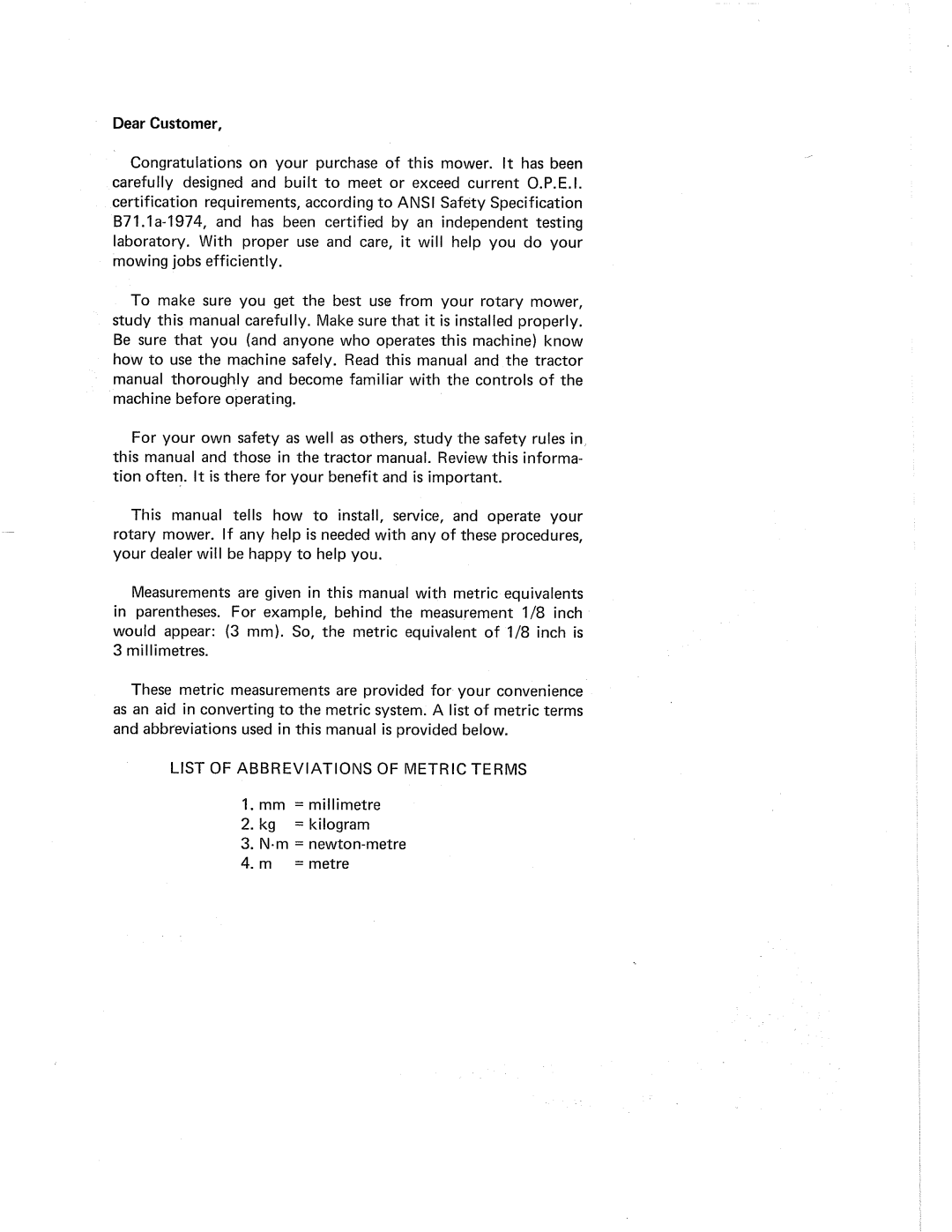 Snapper 1690074 manual 