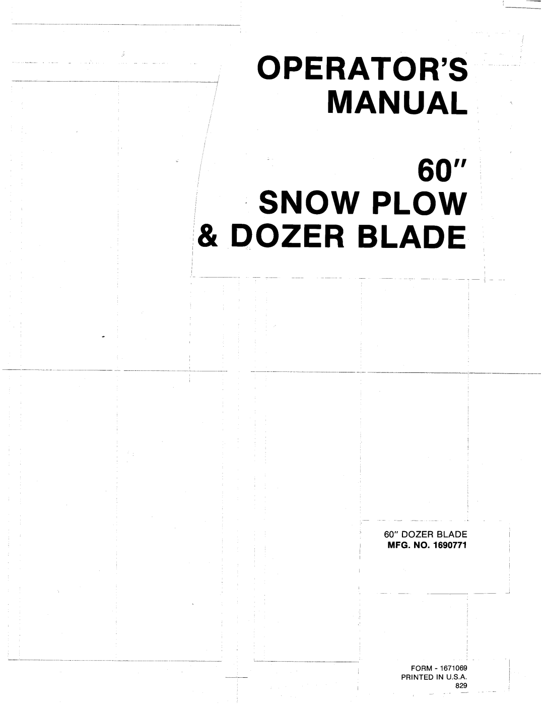 Snapper 1690771 manual 