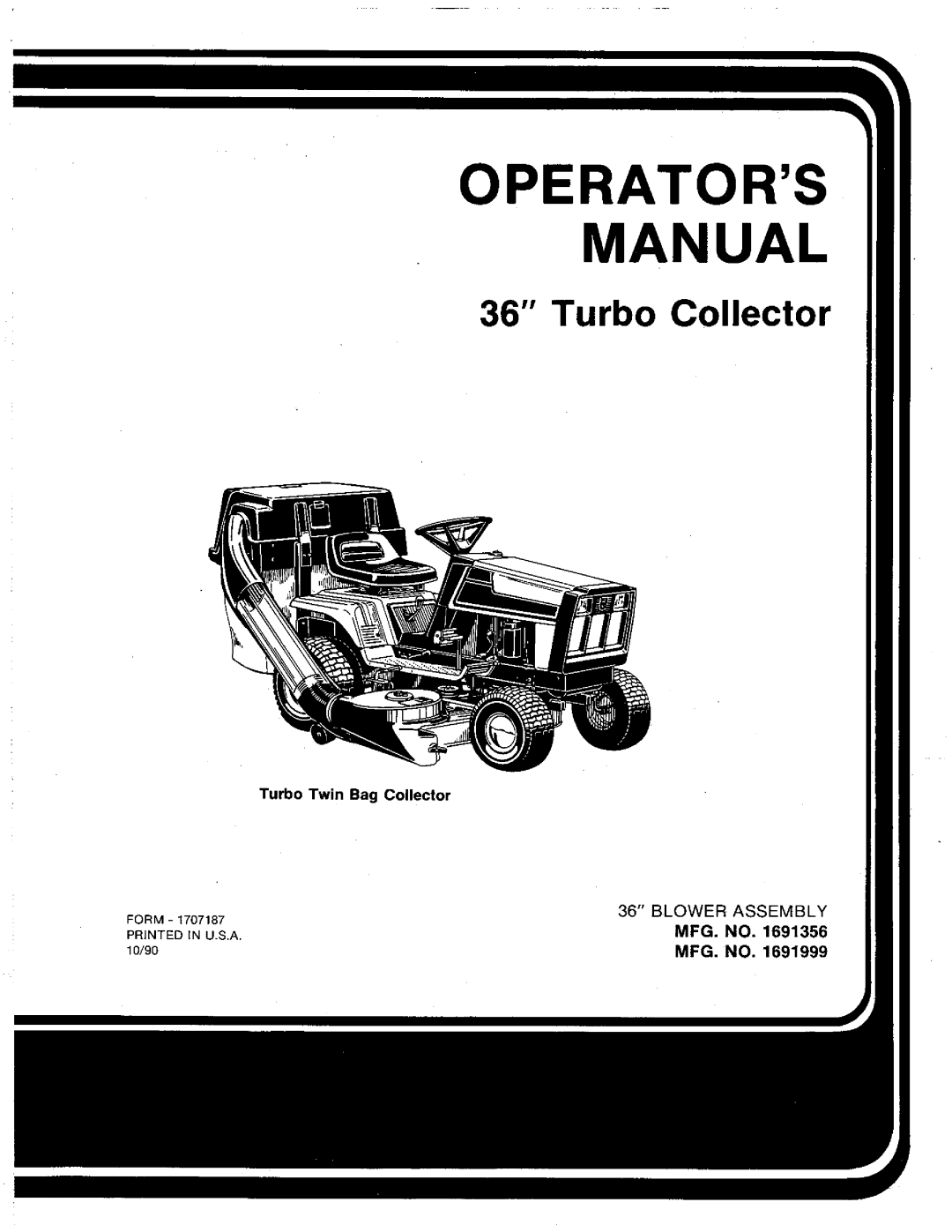 Snapper 1691999, 1691356 manual 