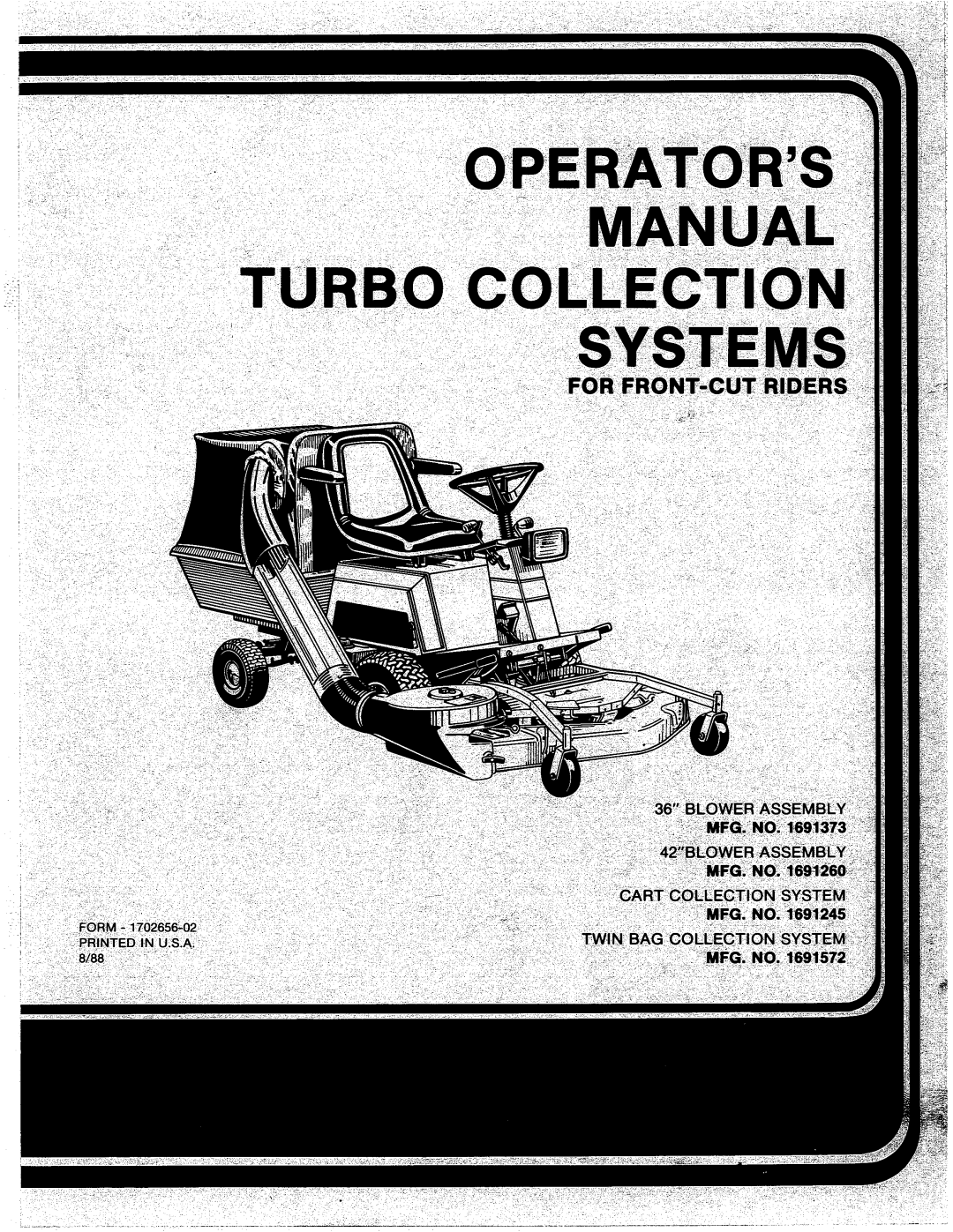 Snapper 1691572, 1691373 manual 