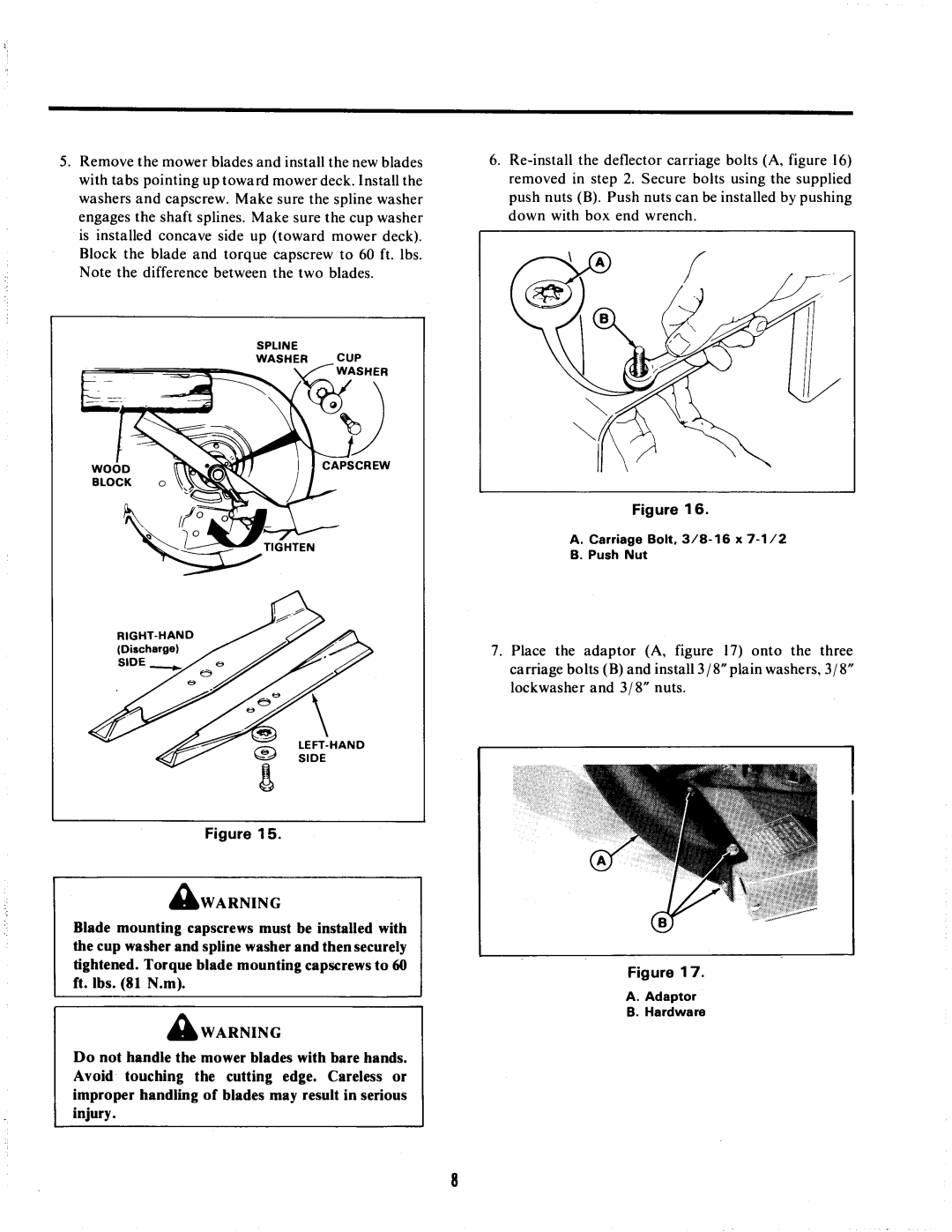 Snapper 1691524 manual 