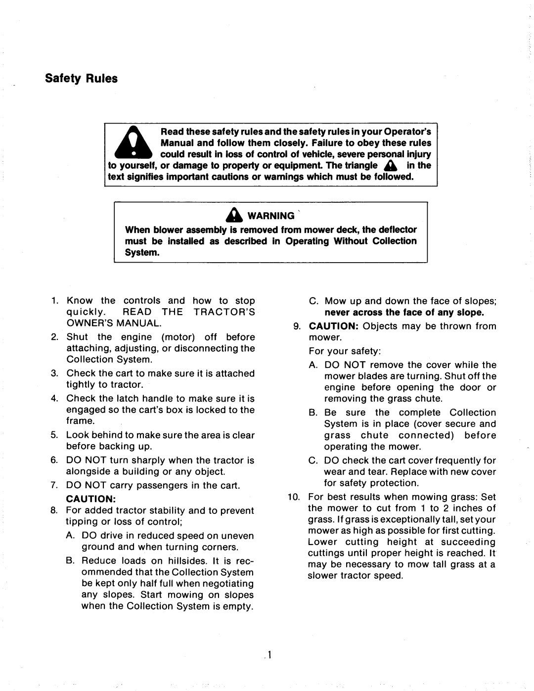 Snapper 1691526 manual 