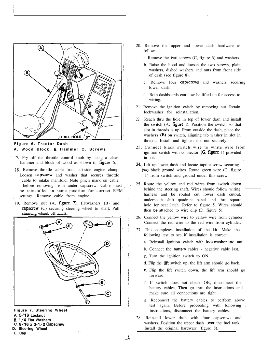 Snapper 1691531 installation instructions 