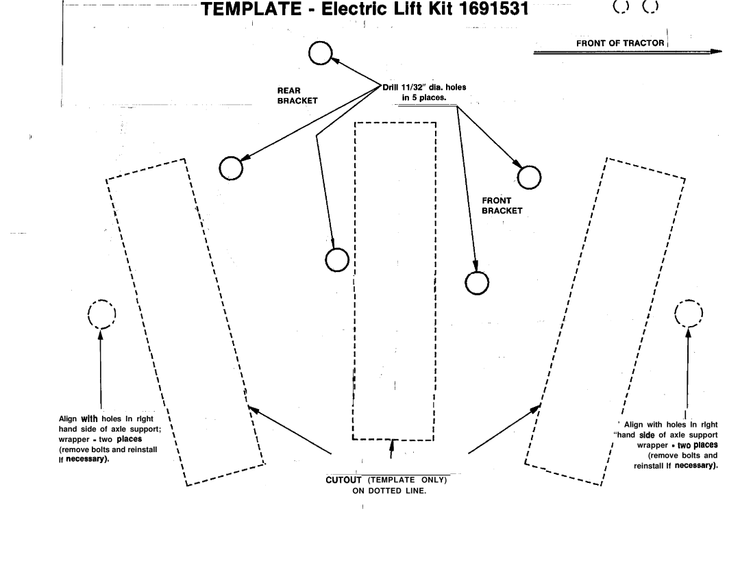 Snapper 1691531 installation instructions I-/.! 1‘1\\\\\\I\1 