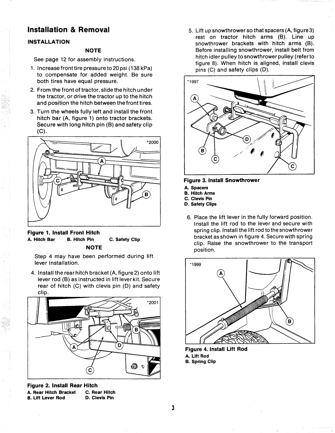 Snapper 1691522, 1691829, 1691521 manual 
