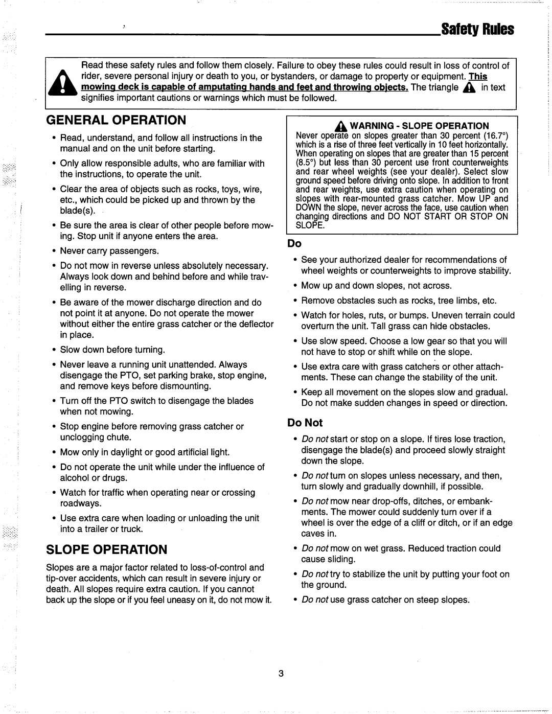 Snapper 1692839, 1692689 manual 