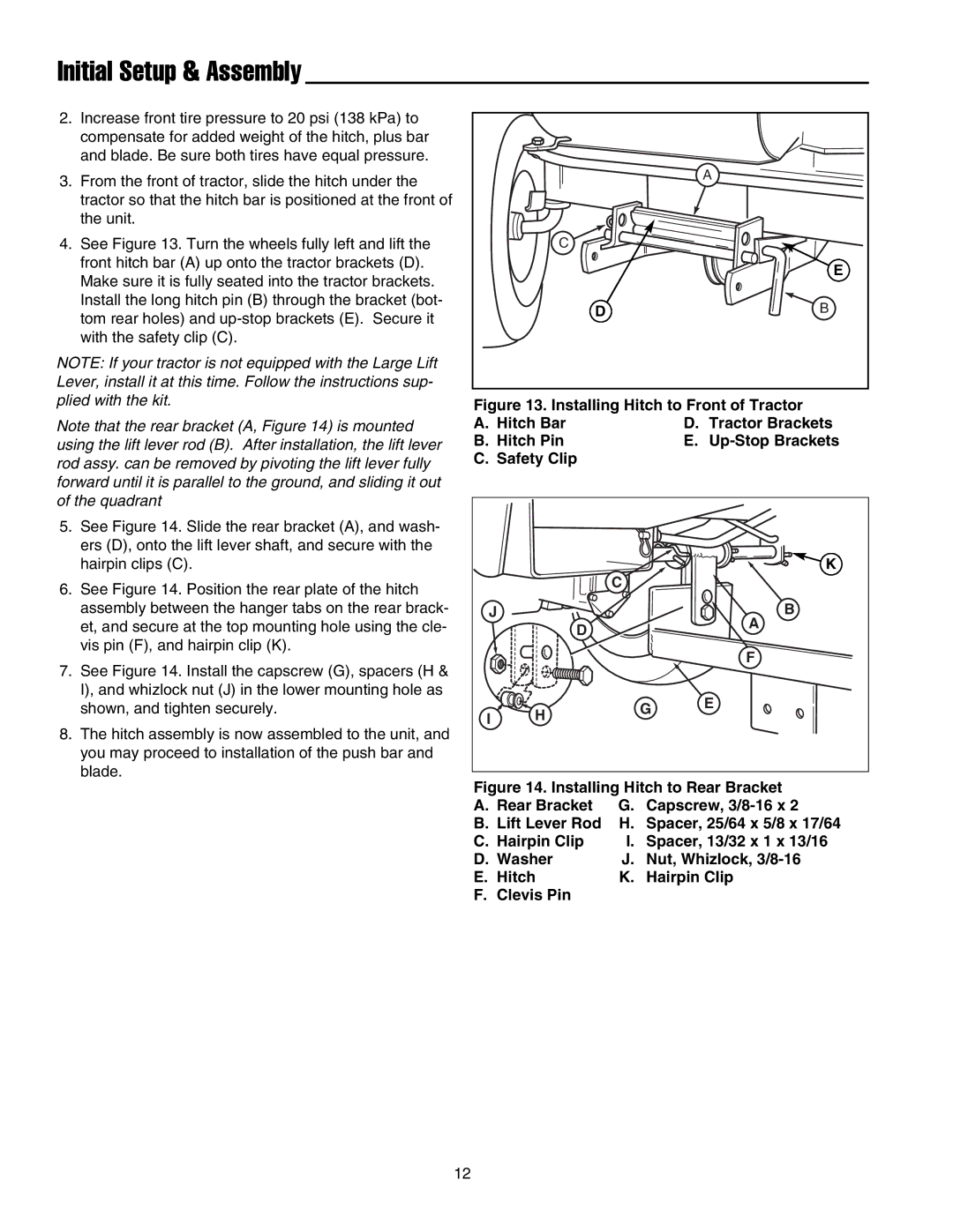 Snapper 1693755, 1721301-02 manual Initial Setup & Assembly 