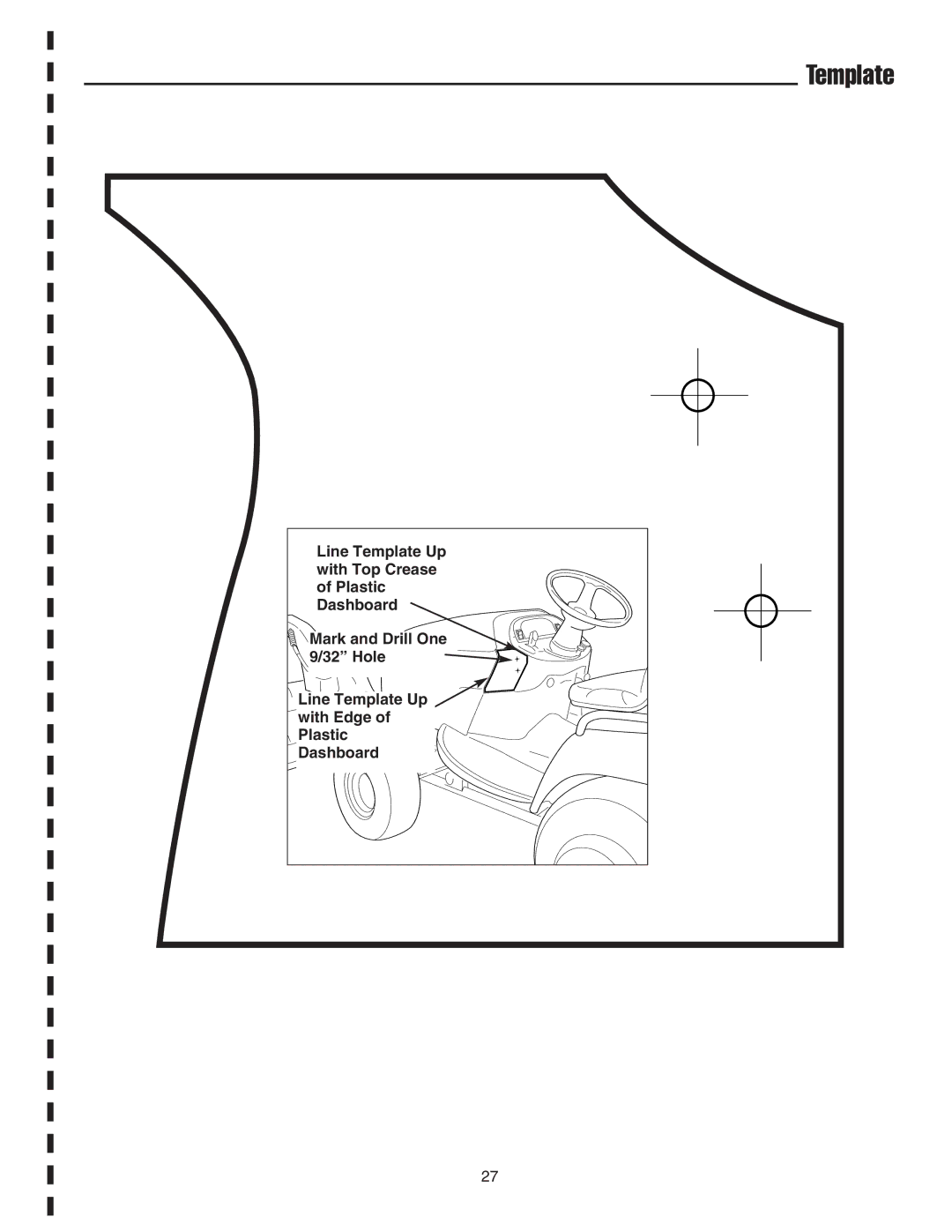 Snapper 1695099, 1724089, 1694238, 1694874 manual Template 