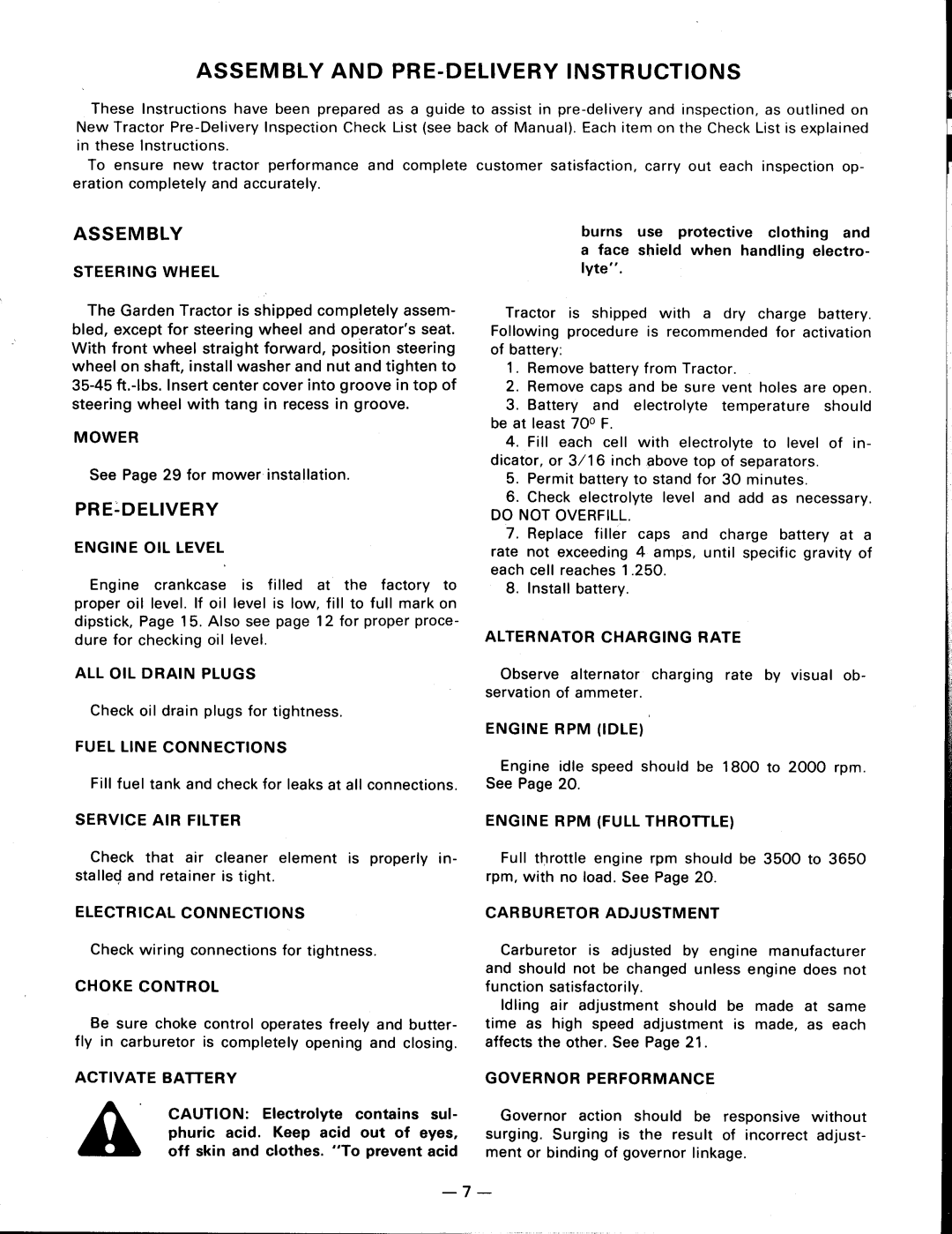 Snapper 1855 manual 