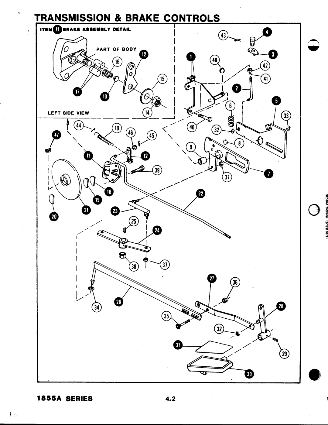 Snapper 1855A Series manual 