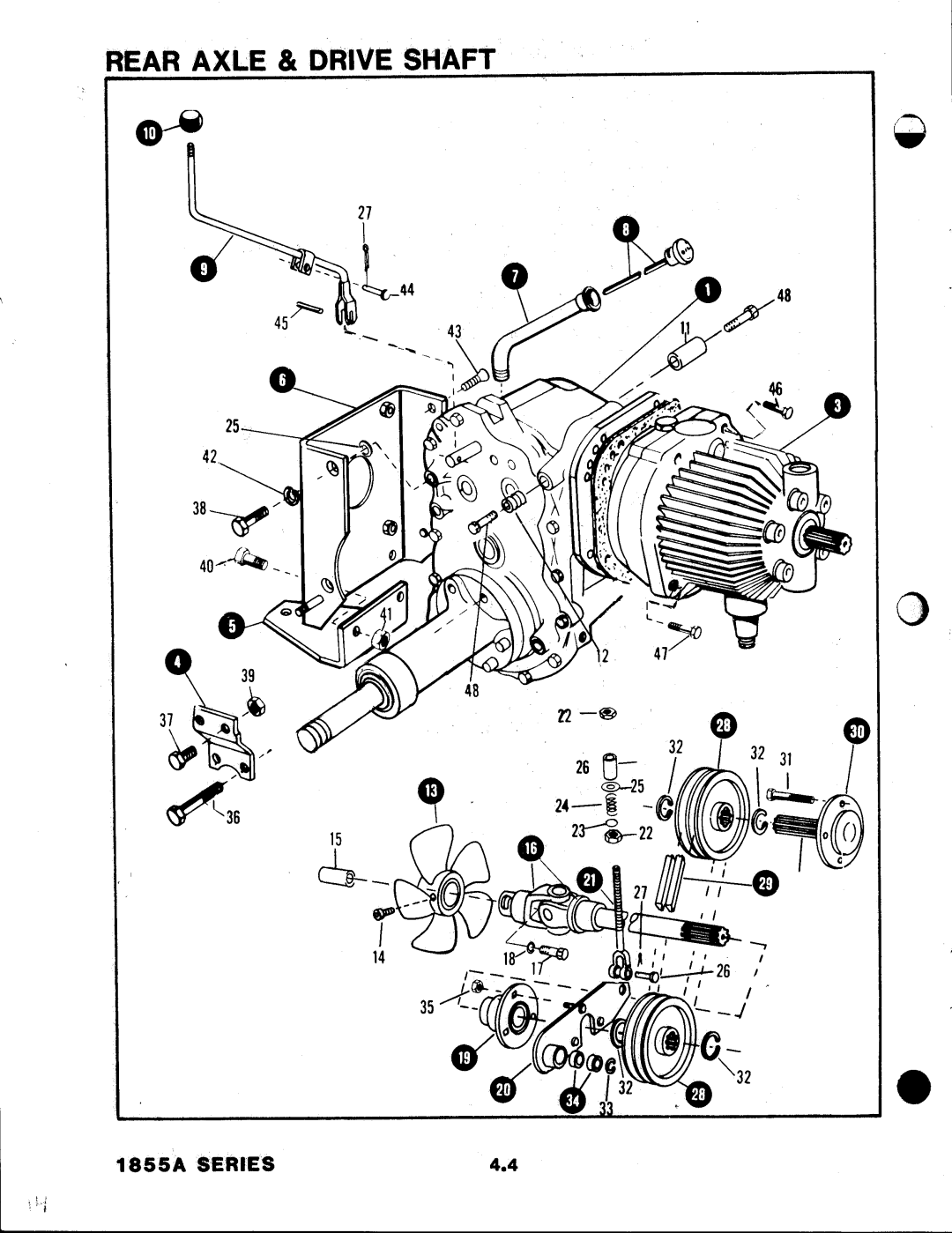 Snapper 1855A Series manual 