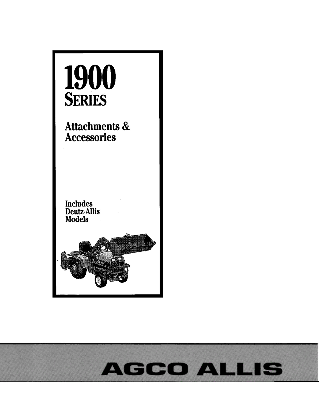 Snapper 1900 Series manual 