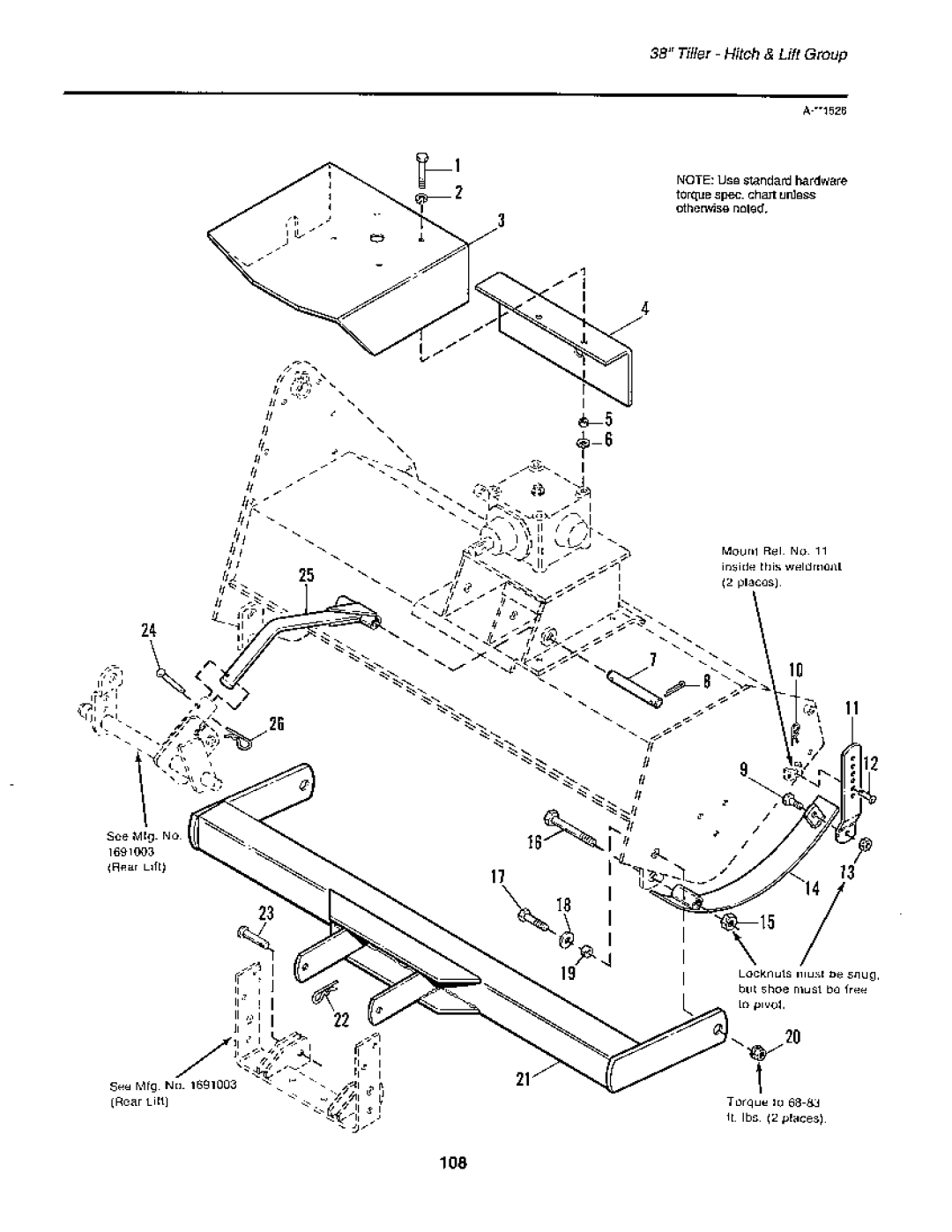 Snapper 1900 Series manual 