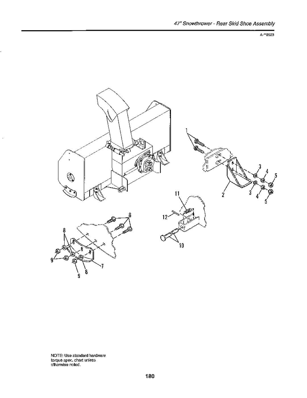 Snapper 1900 Series manual 