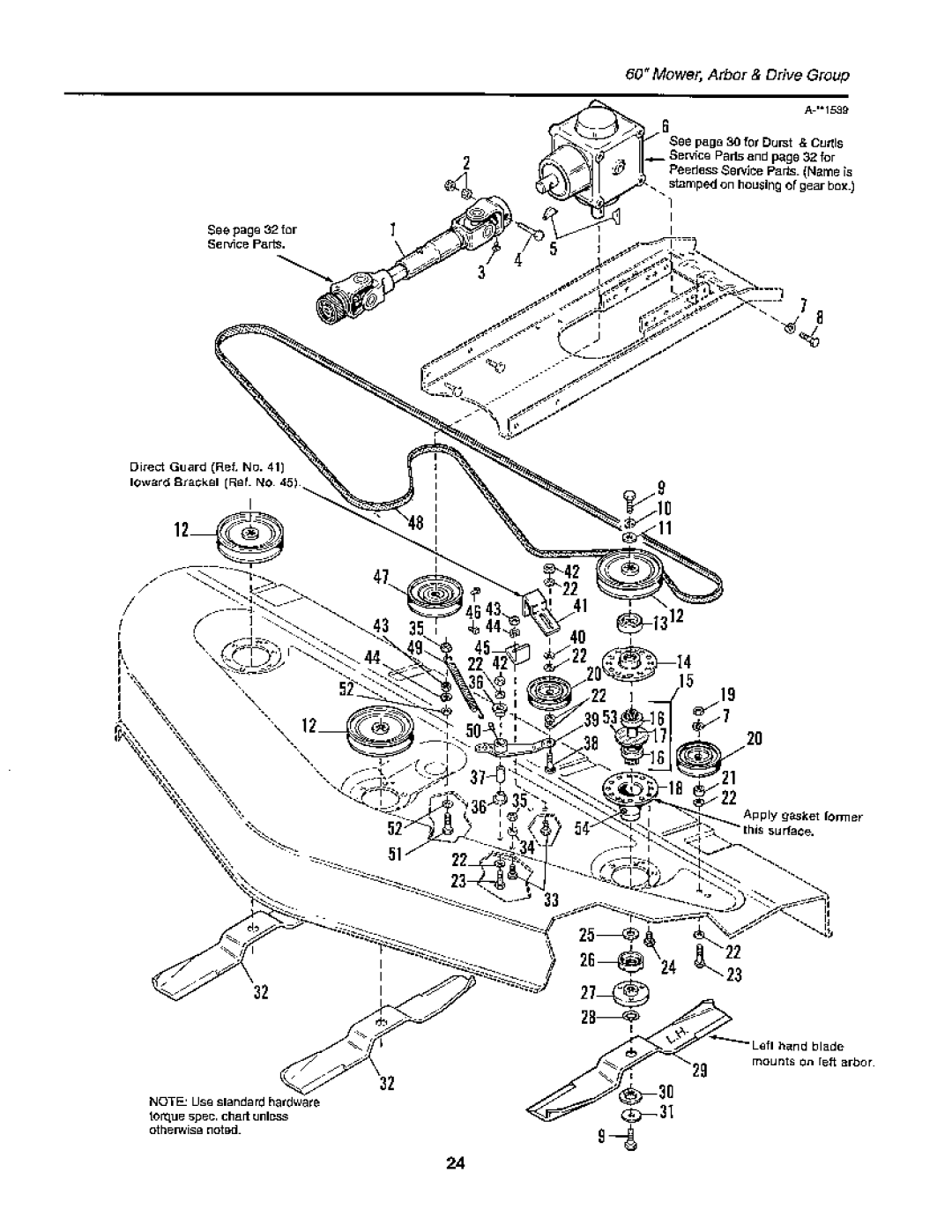 Snapper 1900 Series manual 