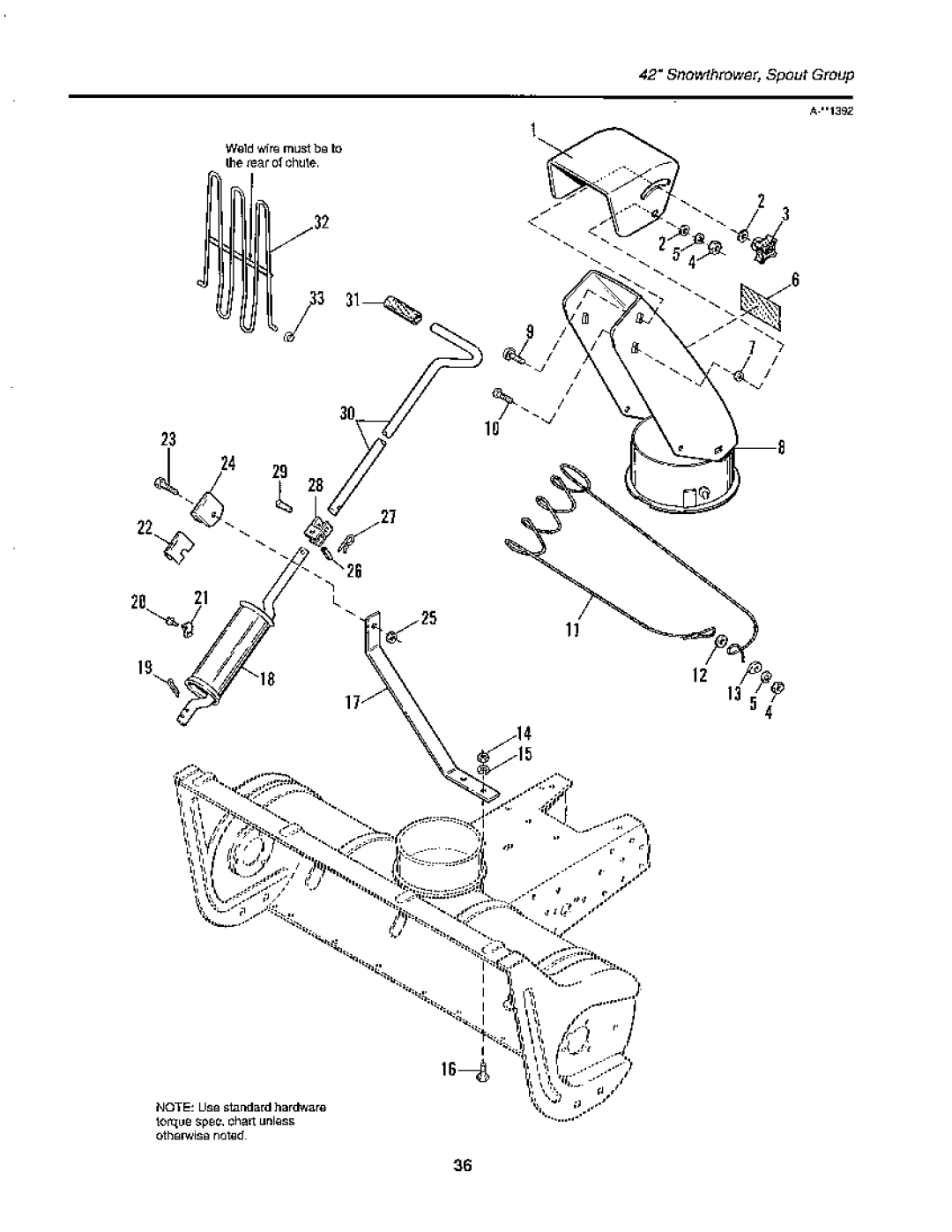 Snapper 1900 Series manual 