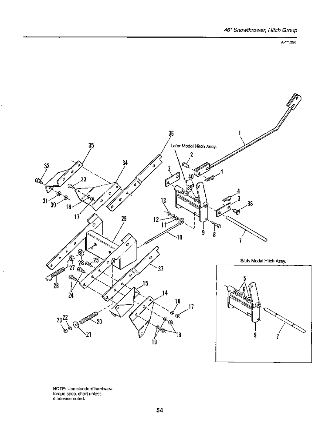 Snapper 1900 Series manual 