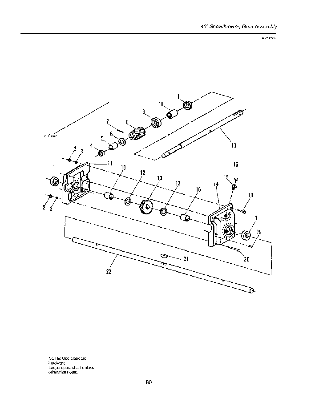 Snapper 1900 Series manual 