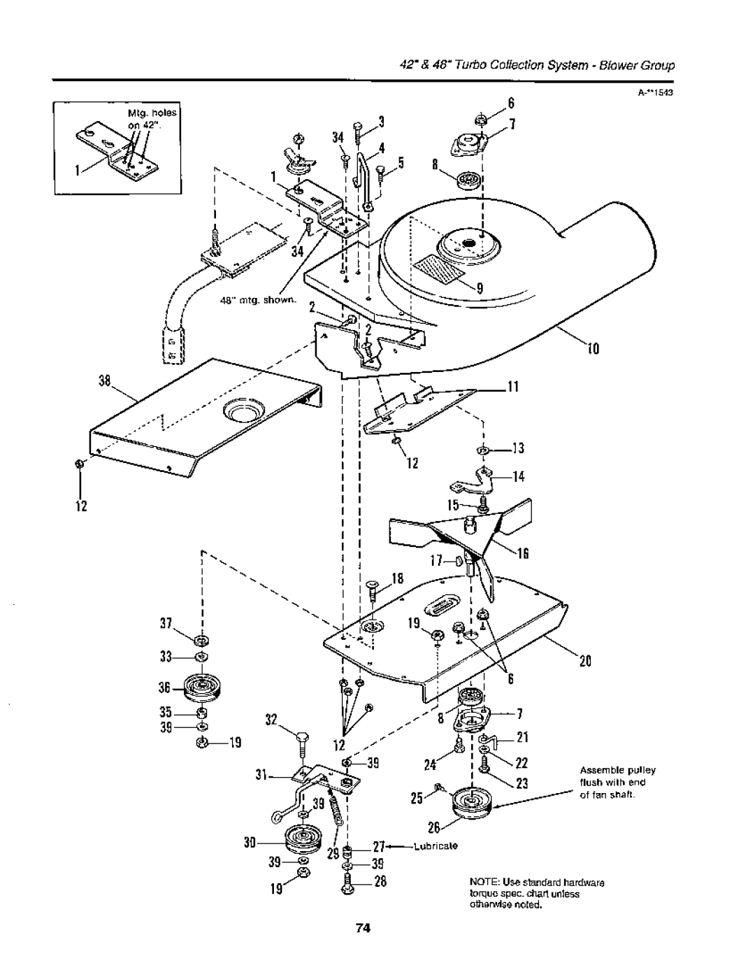 Snapper 1900 Series manual 