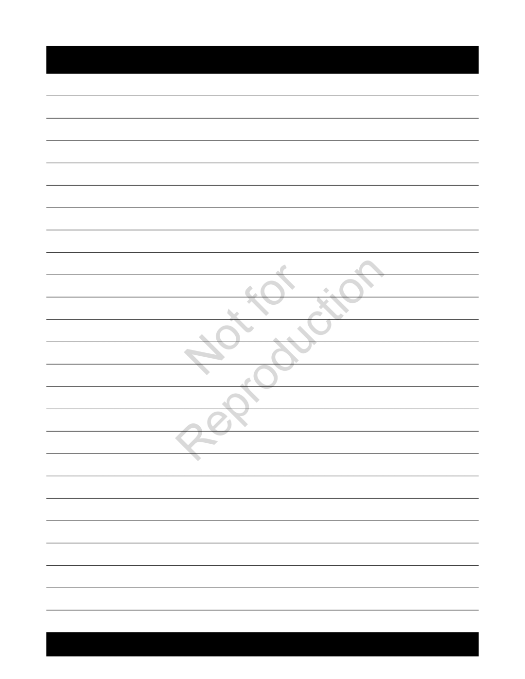 Snapper 20 manual Notes, Reproduction 