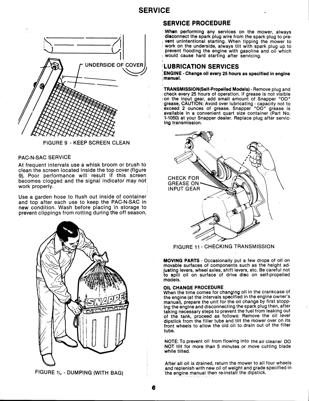 Snapper 21405PN manual 