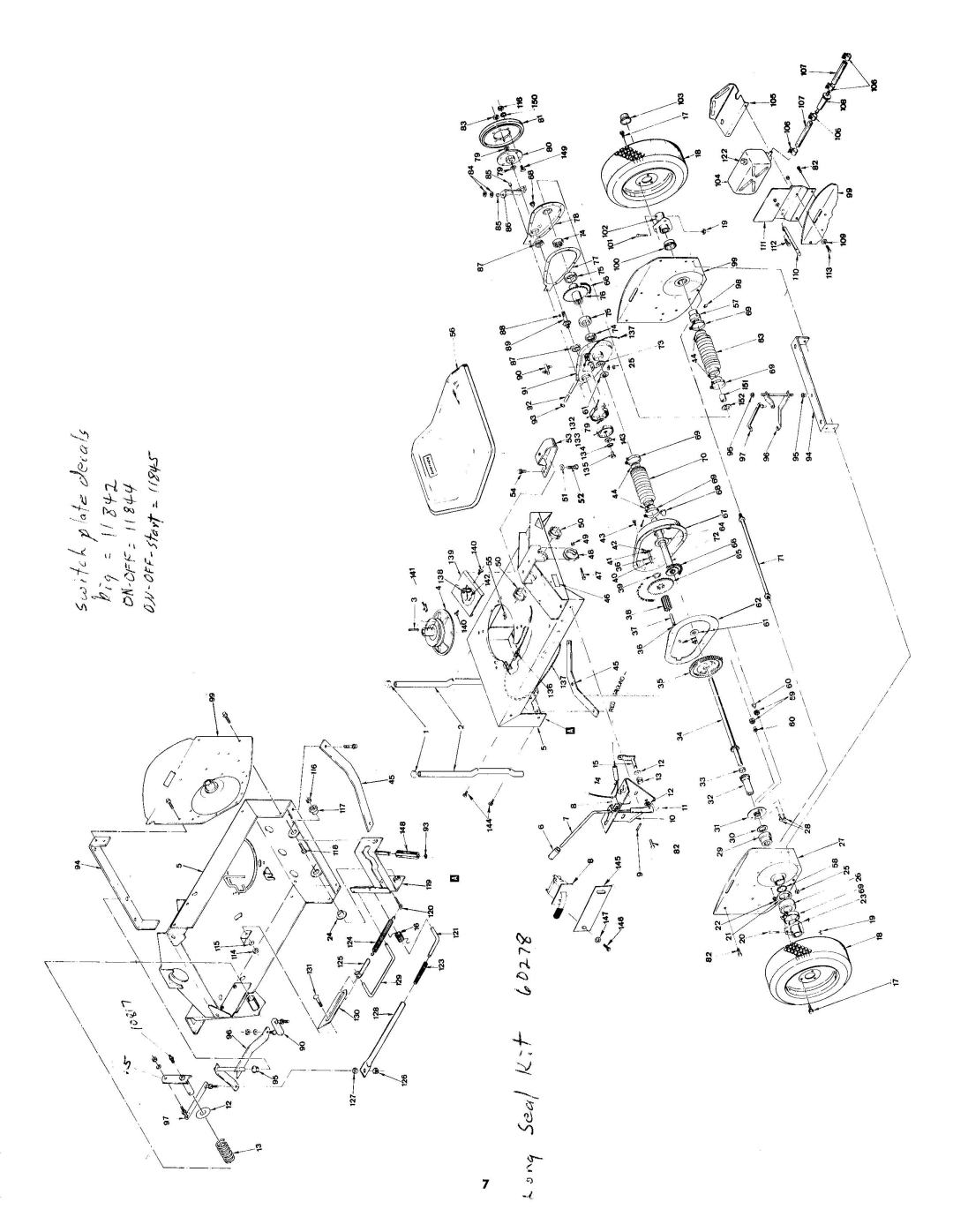 Snapper 3081S manual 