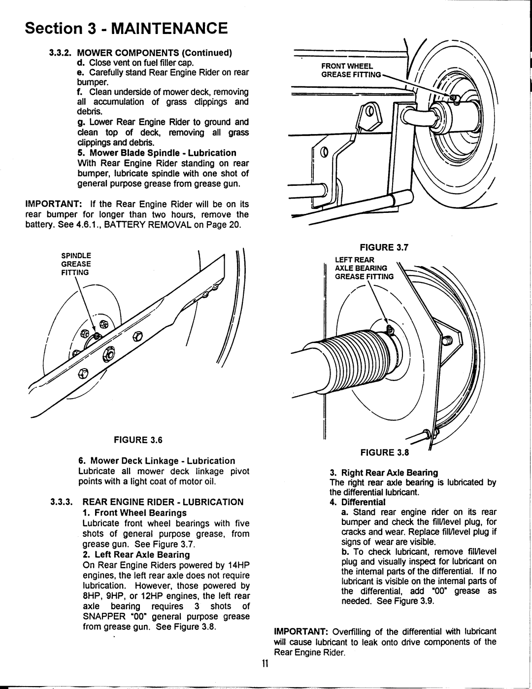 Snapper 331416BVE, 331416KVE, 281016be, 250816be, 301216BE, 301016BE, N281016BE, N250816BE manual 