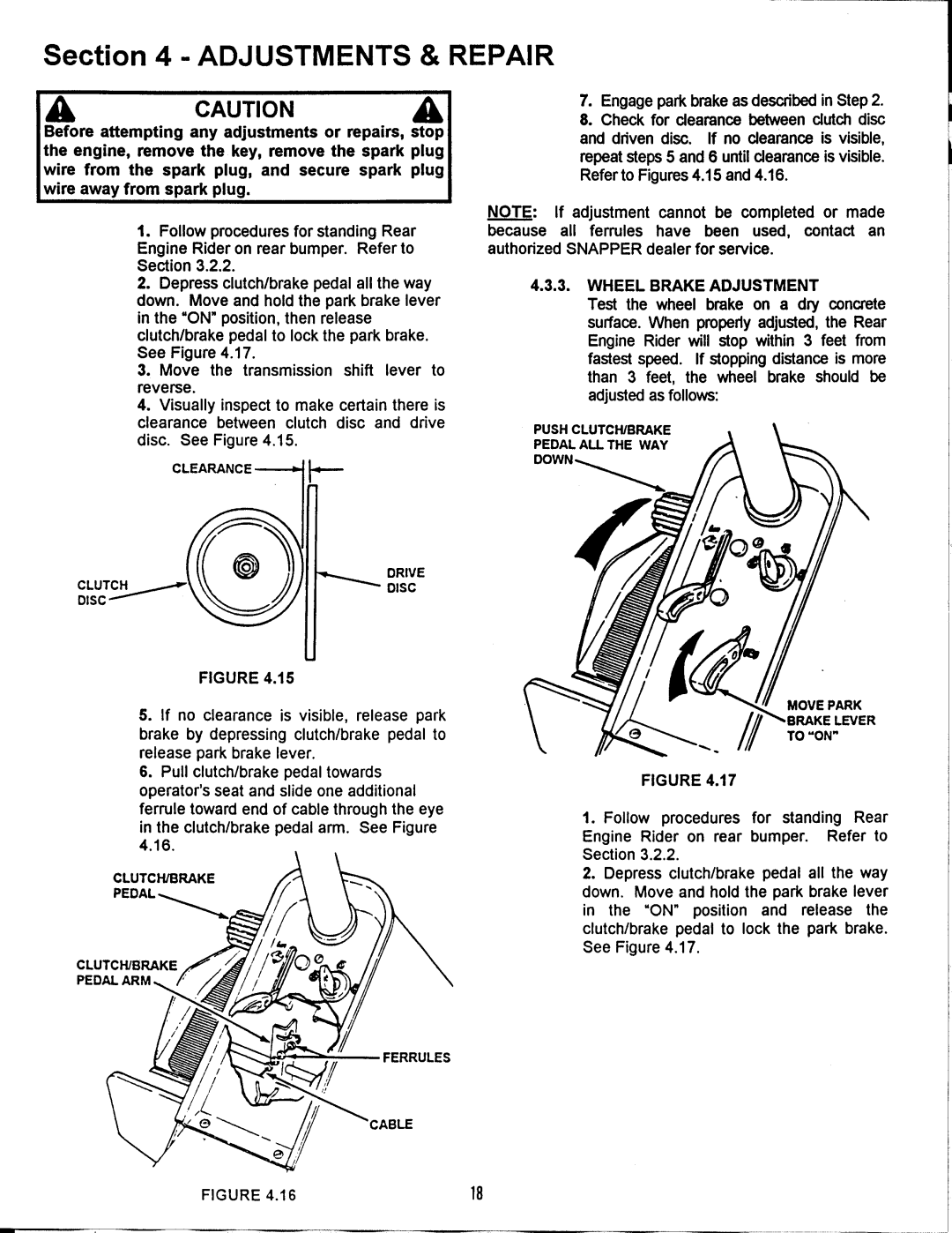 Snapper N281016BE, 331416KVE, 331416BVE, 281016be, 250816be, 301216BE, 301016BE, N250816BE manual 