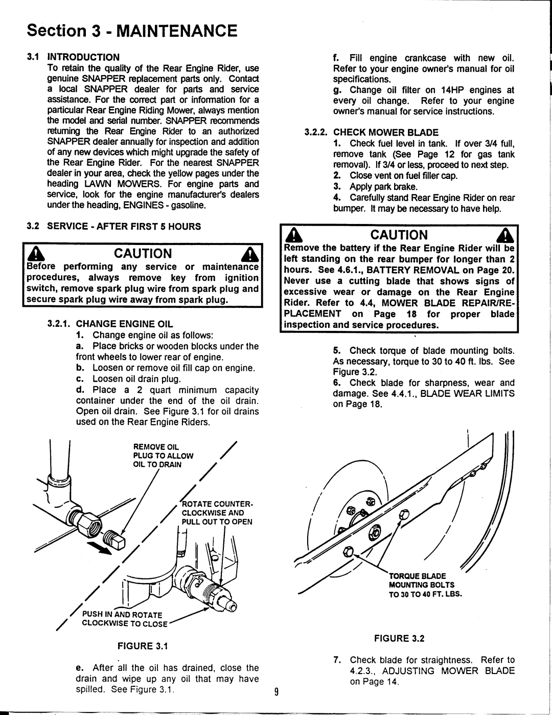 Snapper N250816BE, 331416KVE, 331416BVE, 281016be, 250816be, 301216BE, 301016BE, N281016BE manual 