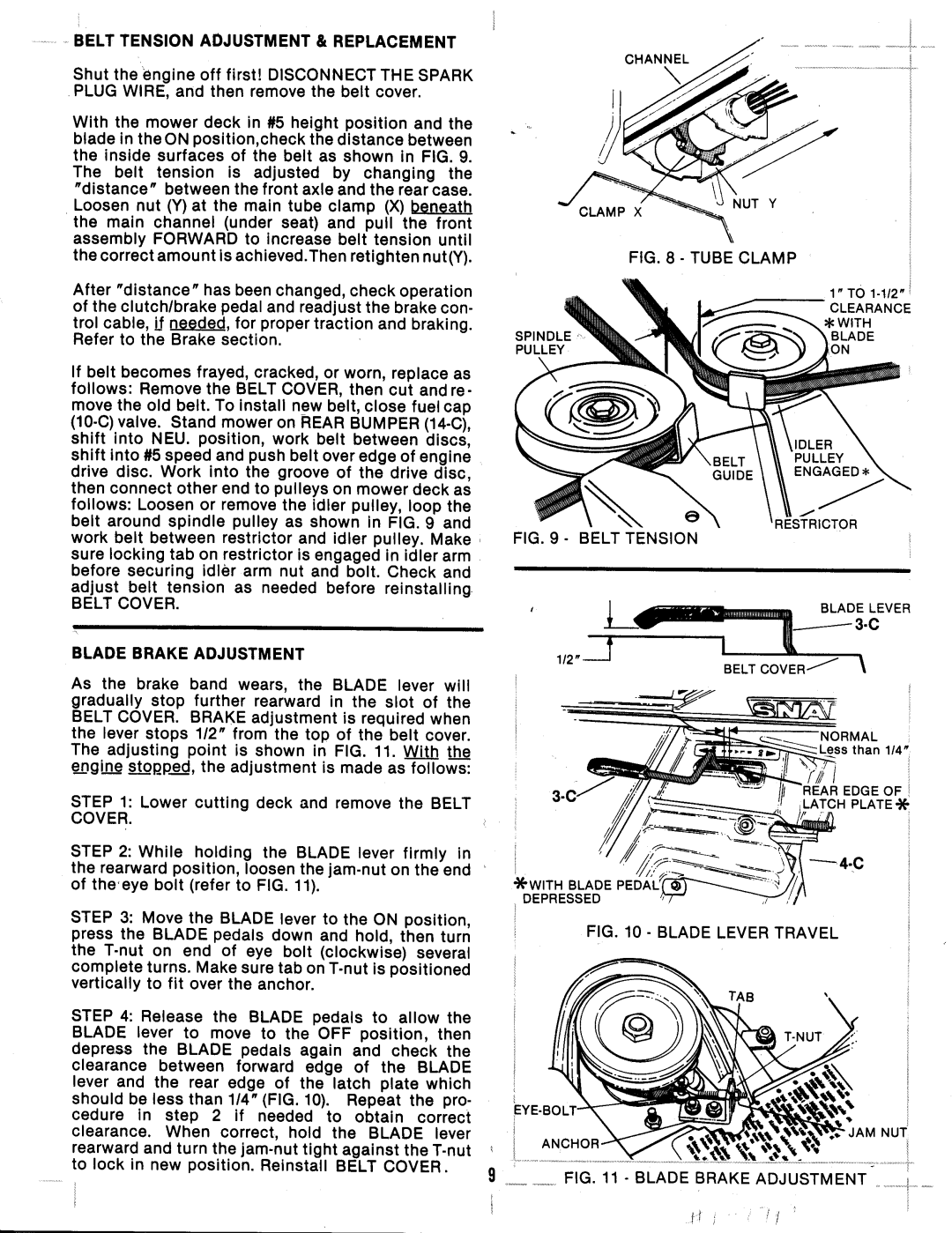 Snapper 41128E manual 
