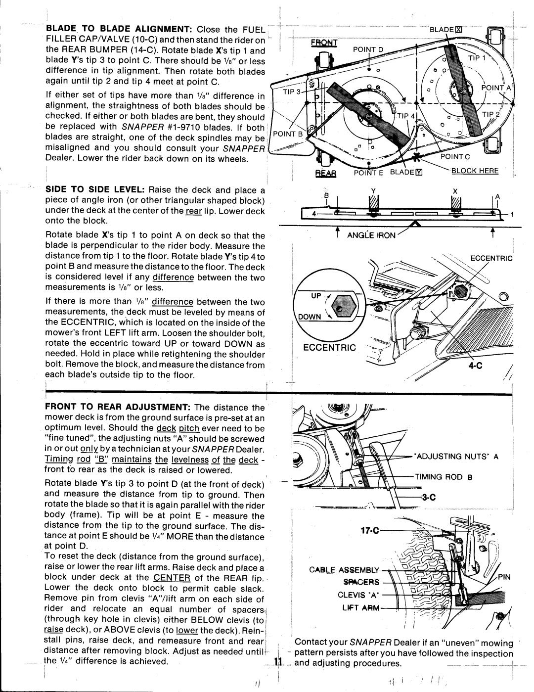 Snapper 41128E manual 