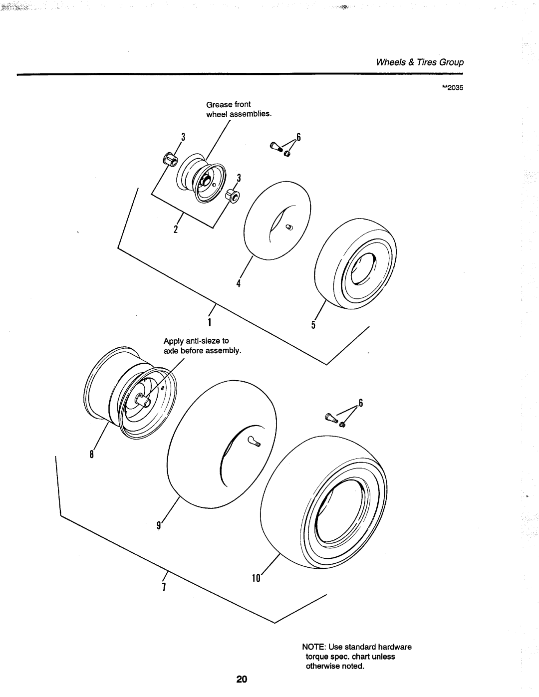 Snapper 409G, 412G, 412H, 1692173 manual 