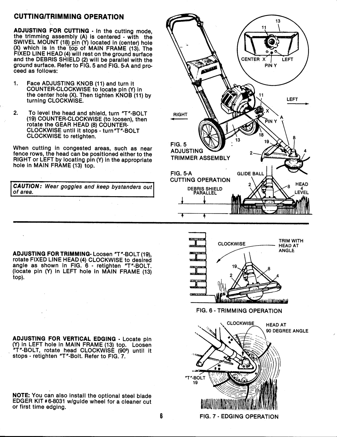 Snapper 4150 RT manual 