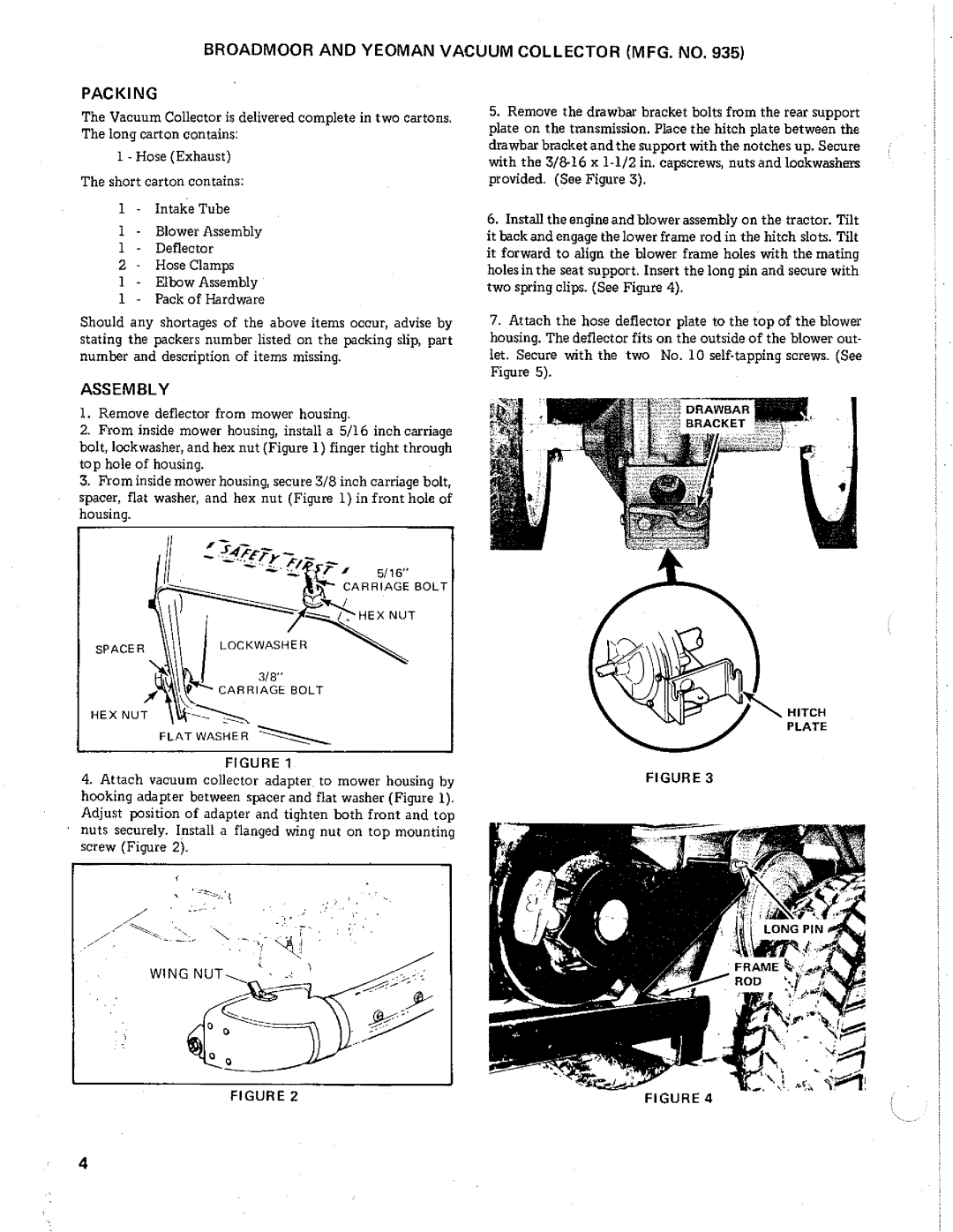 Snapper 447, 935, 888, 1031 manual 