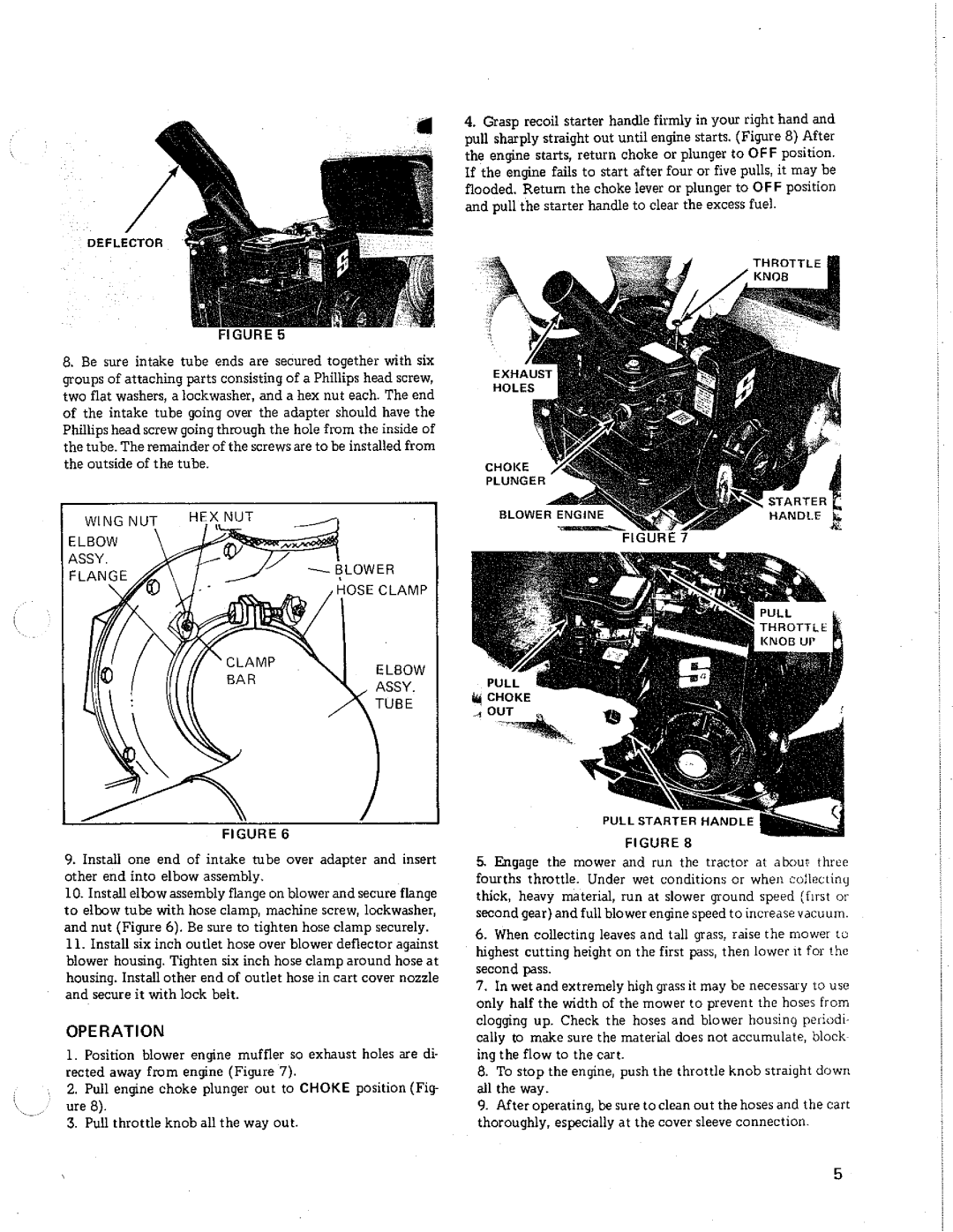 Snapper 935, 447, 888, 1031 manual 