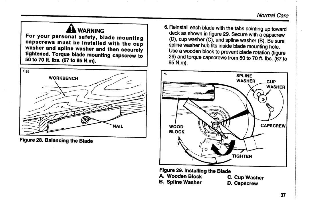 Snapper 512 SERIES manual 