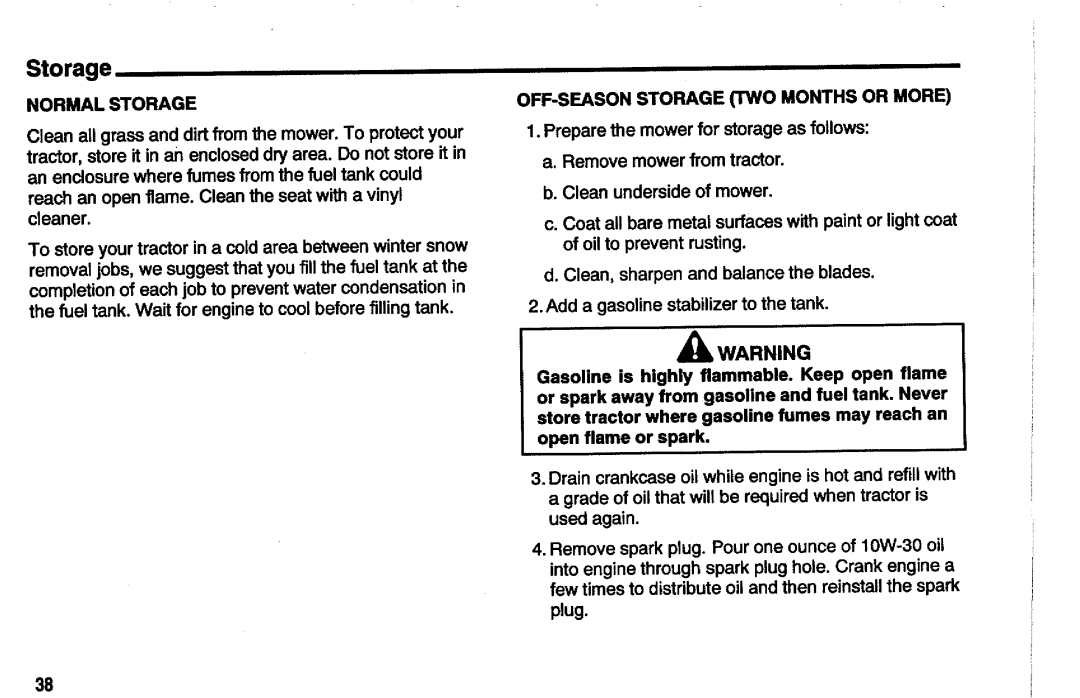 Snapper 512 SERIES manual 