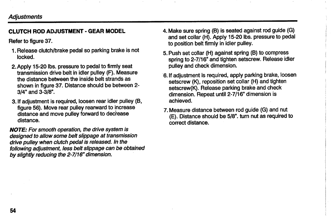 Snapper 512 SERIES manual 