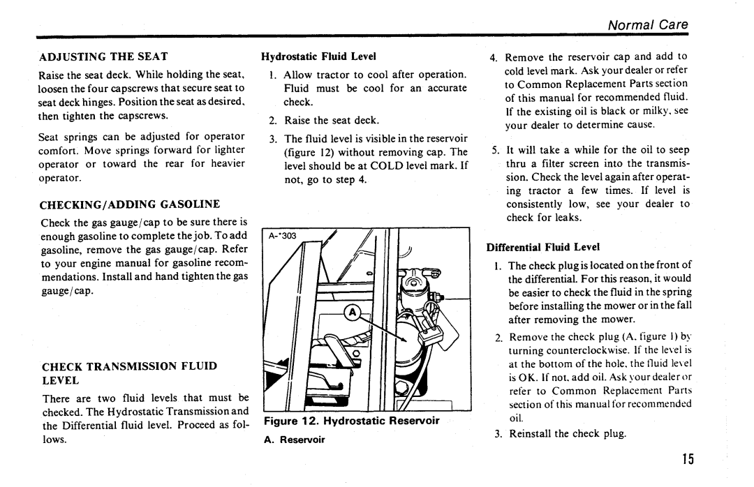 Snapper 5200 Series manual 