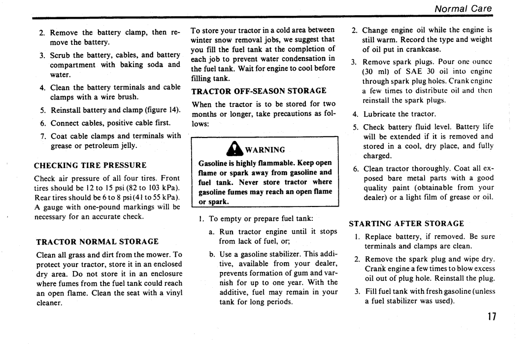 Snapper 5200 Series manual 