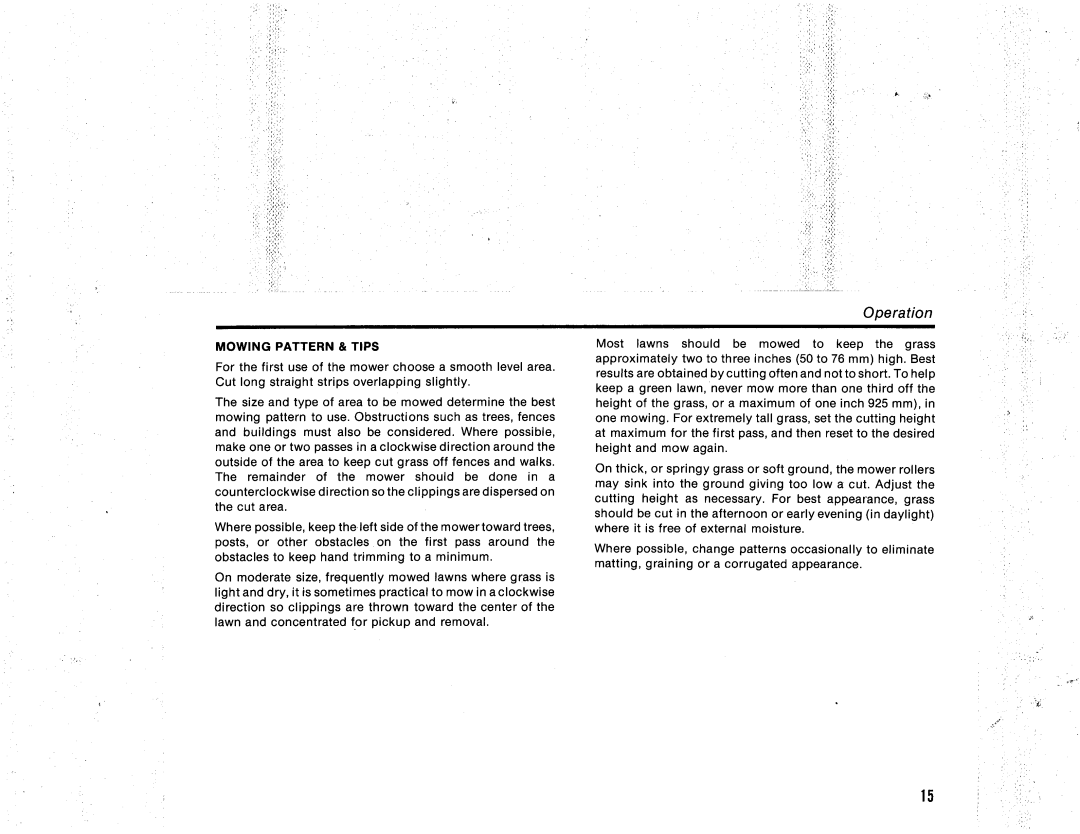 Snapper 521H Series manual