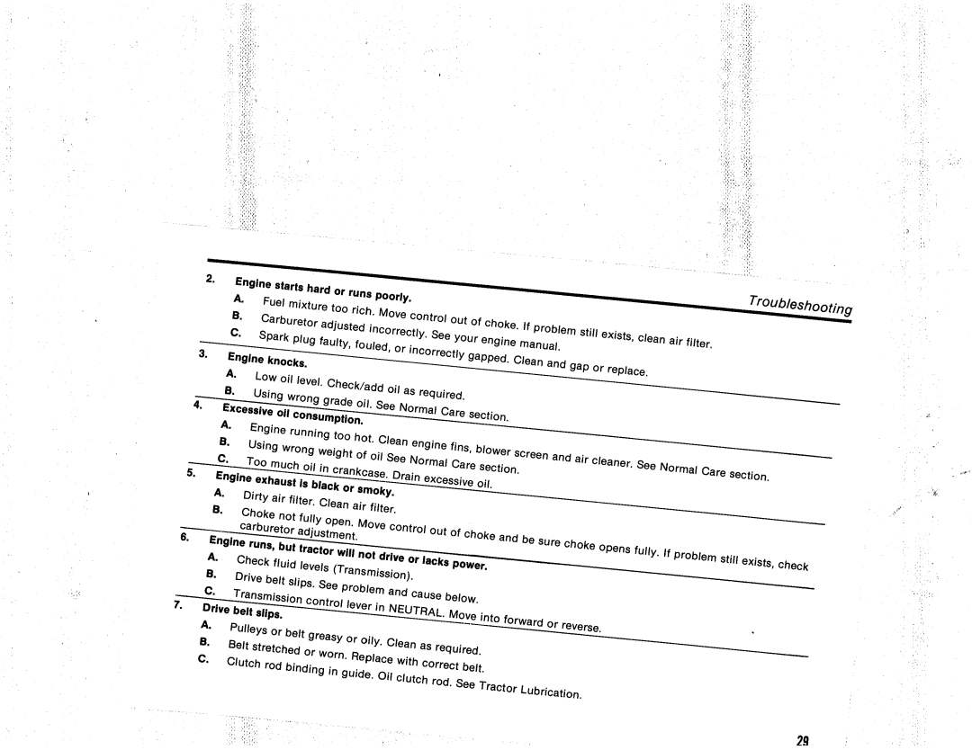 Snapper 521H Series manual
