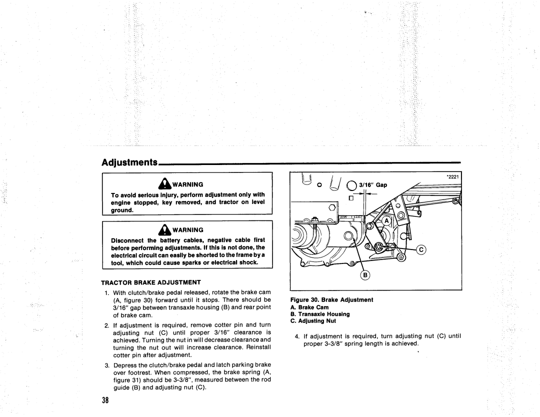 Snapper 521H Series manual
