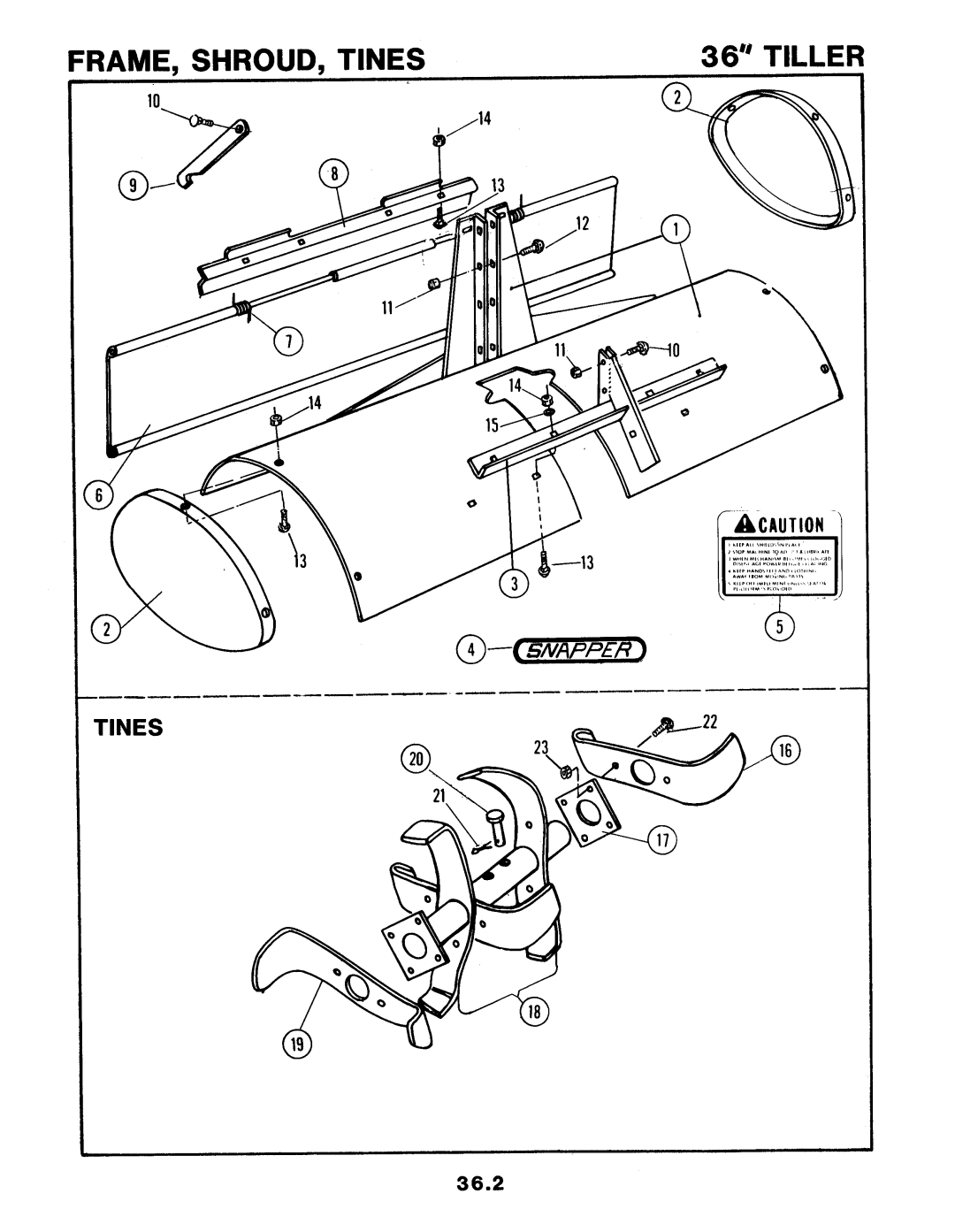 Snapper 6-0374, 6-0375, 6-0373 manual 