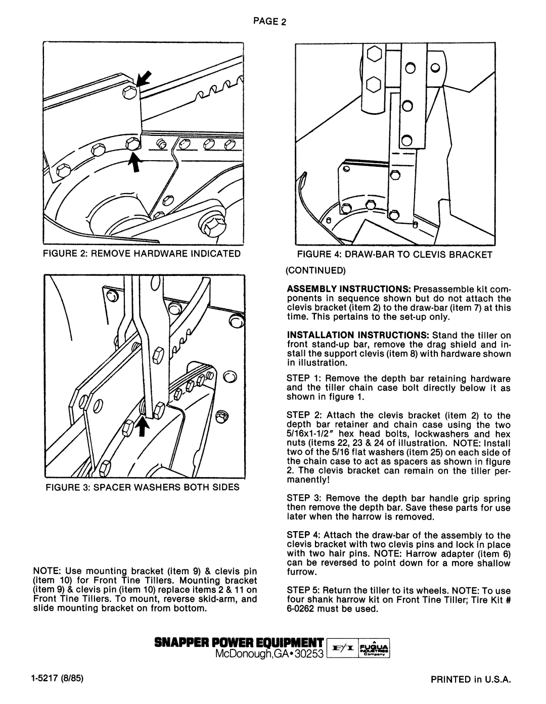 Snapper 6-0730 manual 