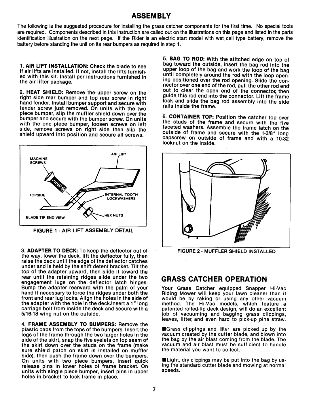 Snapper 6-0941 manual 